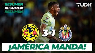 Resumen y goles  América 31 Chivas  Amistoso 2022  TUDN [upl. by Novah962]