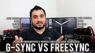 GSync vs FreeSync  As duas tecnologias colocadas à prova PG278Q  GTX 980 e MG279Q  R9 390x [upl. by Ledniahs]