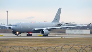 RARE  NATO Multinational Tanker A330200MRTT T058 Departure at Munich Airport [upl. by Omor]