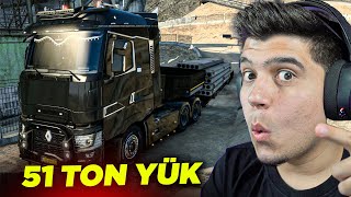 51 TON YÜK İLE KİRKENES MADEN YOLU  Euro Truck Simulator 2 [upl. by Brantley577]