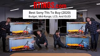 The 4 Best Sony TVs To Buy 2020 – Budget MidRange LCD And OLED [upl. by Hamilah167]