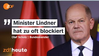 AmpelAus besiegelt Bundeskanzler Scholz entlässt Finanzminister Lindner  die ganze Rede [upl. by Enimrac614]