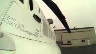 Bell 206B3 Jet Ranger  Startup  Exhaust  Tanalian Aviation [upl. by Ellehsor]