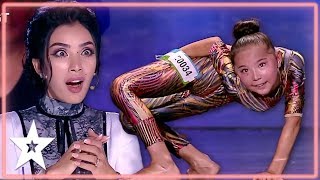 SHOCK Youngest Contortionist Without Bones Surprises Judges  Kids Got Talent [upl. by Marje]