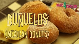 Buñuelos  Mexican Donuts How to Make Traditional Buñuelos Mexican Donuts at Home [upl. by Ydner523]