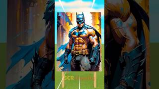 Who can draw BATMAN the best in Scary Teacher 3D funny scarryteacher [upl. by Evaleen]