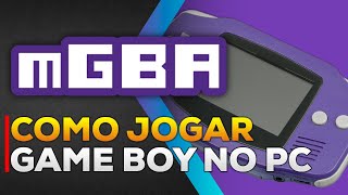 Como Jogar Game Boy no PC mGBA [upl. by Dorreg423]