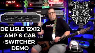 De Lisle Guitar Company quot12X12 Amp And Cab Switcherquot Metal Demo delisleamps demo guitar metal [upl. by Ezirtaeb16]