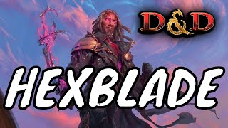 Xanathars Guide to the Hexblade Warlock DampD 5e [upl. by Yllrebmik]