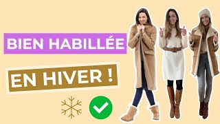 Comment s’habiller quand il fait froid  10 vêtements indispensables  4 looks prêts à porter ✨❄️ [upl. by Berwick]