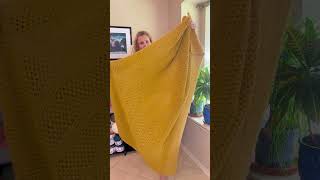 Easy Crochet Blanket for Beginners The Finley crochetpattern crochetblanket crochetforbeginners [upl. by Eeslehc]