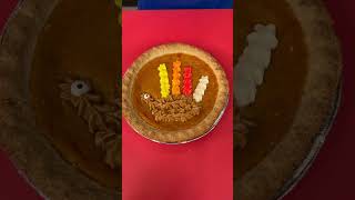 Fun Thanksgiving Treat 🦃 pie diy thanksgiving [upl. by Kryska]