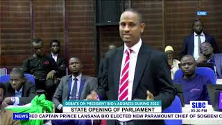 HON CHERICOCO ON LAST DAY OF PARLIAMENTARY DEBATES ON THE PRESIDENT SPEECH PART 2 [upl. by Lanti]