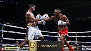 FEUD Settled Amir Khan VS Kell Brook  FULL FIGHT HIGHLIGHTS [upl. by Allerim838]