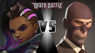 Sombra VS Spy Death Battle Fan Made Trailer [upl. by Ellehsor]