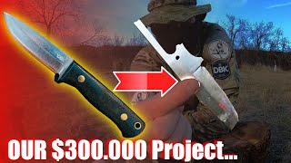 JOE X DESTROYED our 300000 Knife Project [upl. by Oneil]