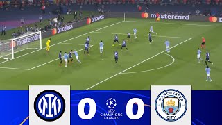 InterManchester City 00  UEFA Champions League 202425  Highlights della Partita [upl. by Eiramanig]