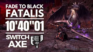 AntiFatalis Switch Axe Builds PreFatalis  MHW Iceborne PC [upl. by Springer]