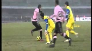 ChievoPalermo 00 Straordinario numero di Ilicic ed ennesimo rigore non concesso al Palermo [upl. by Ahsiekram]