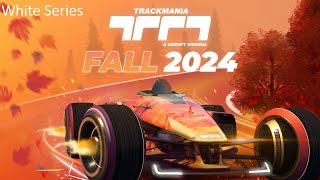 Trackmania New Fall Campaign 2024  White Series  All Author Medals [upl. by Lladnar]