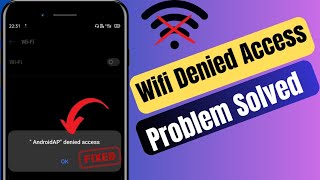 How to fix wifi Denied Access  Wifi Denied Access problem solved  Wifi Denied Access  2023 [upl. by Astrid]