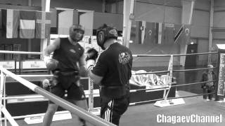 Ruslan Chagaev  Sparring [upl. by Llenrad]