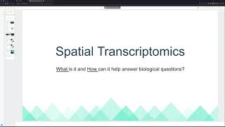 Spatial Transcriptomics Intro  Part 1 What Is Spatial Transcriptomics [upl. by Adnerak]