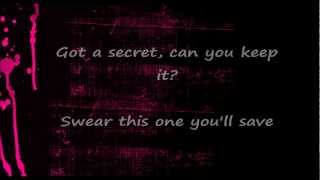 HD Secret  The Pierces with lyrics  Gossip girl [upl. by Aivad]