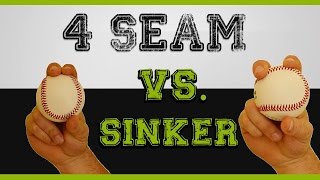 4 Seam Fastball vs Sinker How much faster should it be [upl. by Ahmed905]