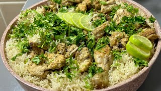 ലെമൺ ചിക്കനും റൈസും  Lemon Herb Chicken And Rice  One Pot Greek Lemon Chicken With Rice [upl. by Llewkcor]