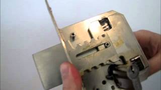 Cylinder Lock in Door Mechanism [upl. by Rochester]