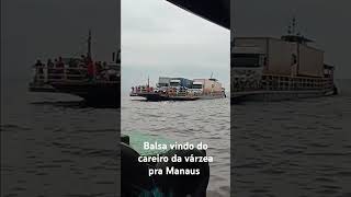 Balsa chegando em Manaus [upl. by Kilam]