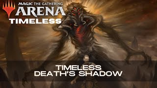 Deaths Shadow In Timeless  Dimir  BO1  Mythic  MTG Arena [upl. by Nwahsek]