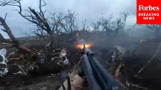 Russian Military Releases Bodycam Video Of Frontline Battle Between Russian And Ukrainian Forces [upl. by Angy]