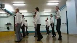 London Rhythm Swings Line Dance  Si Seniors [upl. by Suoirred932]