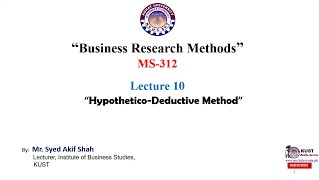 HypotheticoDeductive Research Method  Lesson11 Research Aptitude [upl. by Corri]