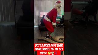 How Santa Prepares For Christmas Eve 🕺🏽🎅🏾🤦🏾‍♂️🤣subscribe santa blacksanta christmas fyp [upl. by Nelloc]