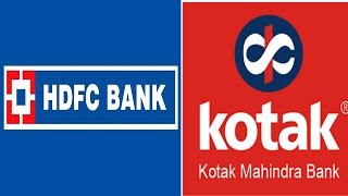 Banks Growth in Quarter 1  HDFC amp Kotak Mahindra Bank [upl. by Cleland172]