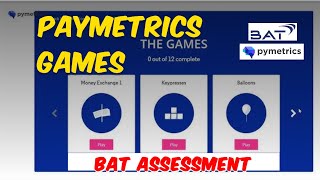 Paymetrics Games for BAT Assessment । All Hidden Tips । A2Z Life Hacks [upl. by Syl]