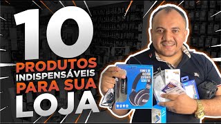 10 PRODUTOS que mais vendem em uma loja de ACESSÃ“RIOS para CELULAR [upl. by Garlanda]