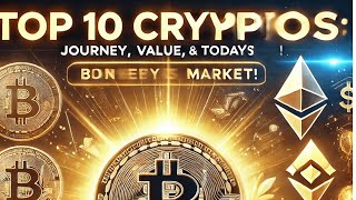 Top 10 Cryptocurrency Stories From Starting Price to Todays Market Price [upl. by Aztinay]