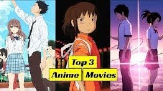 top 3 anime movies for anime lovers ❤️‍🩹 [upl. by Betta]