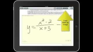 Typeset Math on your iPad with FluidEquation and Notability [upl. by Renfred]