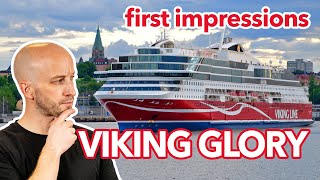 VIKING GLORY  First impressions  Baltic Sea cruise ship [upl. by Anide459]