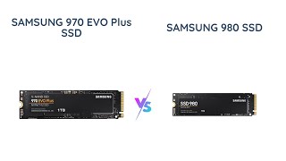 Samsung 970 EVO Plus vs 980 SSD  Which is Faster [upl. by Yknip]