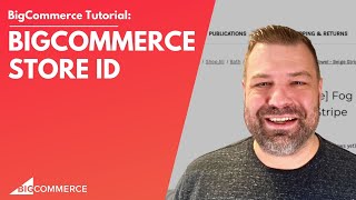 How to get your BigCommerce Store ID [upl. by Ellehsem]