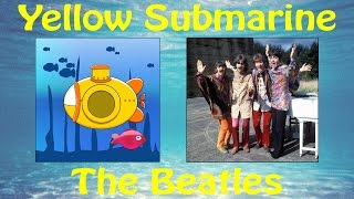 PictureLyrics The Beatles Yellow Submarine [upl. by Rozelle]