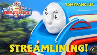 The Great Race quotStreamliningquot Thomas amp Friends Remake TOMY FANCLUB [upl. by Pren]