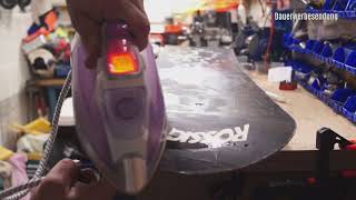 Snowboard Kanten reparatur und Wachsen [upl. by Hodosh]