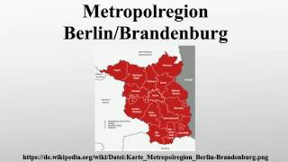 Metropolregion BerlinBrandenburg [upl. by Issim]